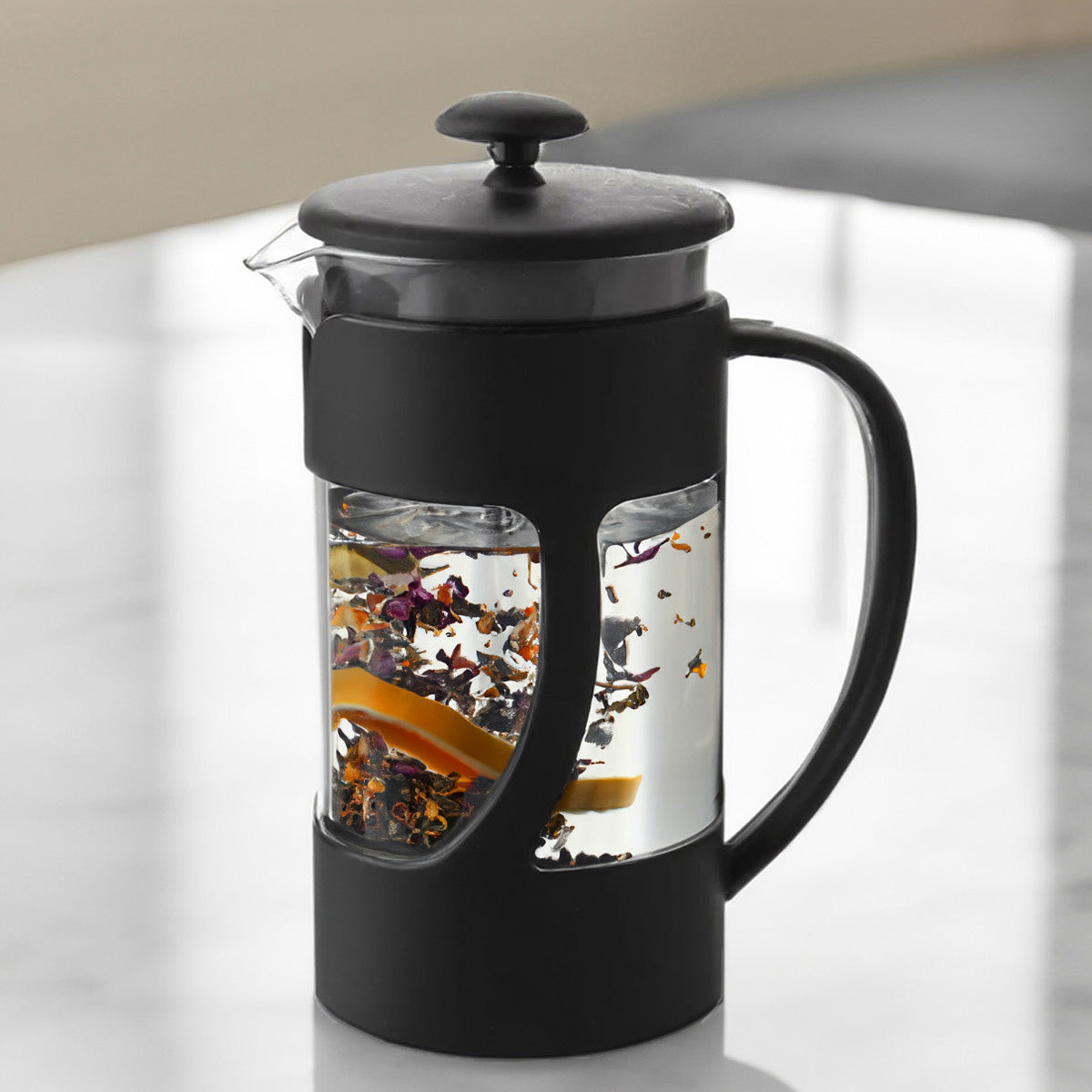 French Press & Defter & Kalem & Çerçeve & Kupa Hediye Seti