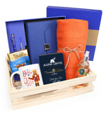 Ahşap Kasada Mutlu Yıllar Hediye Seti