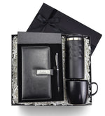 Özel Kutulu Defter Seti & Termos & Kupa Premium Hediye Seti