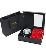 İnci Kolyeli Forever Gül Kutusu