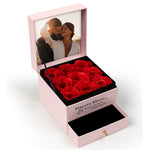 Kişiye Özel Çekmeceli Gül Kutusu