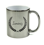 Gümüş Renk Kişiye Özel Kupa