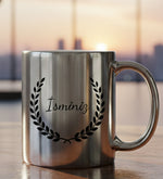 Gümüş Renk Kişiye Özel Kupa