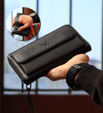 0,47 L Stanley & Hakiki Deri Cüzdan BC425 & Lacivert Porselen Kupa & Eyüp Sabri Tuncer Tıraş Kolonyası