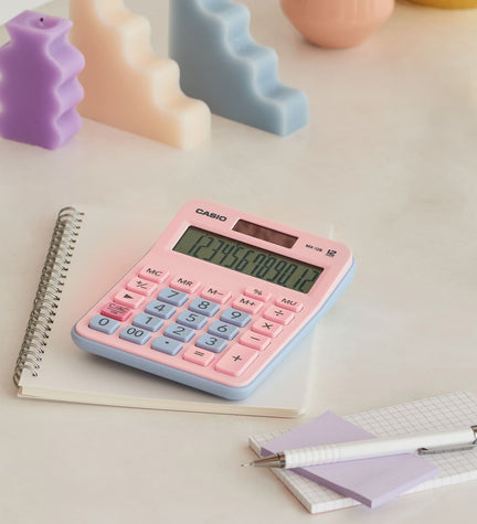 Casio Pembe Hesap Makinesi