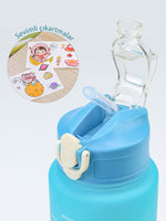 Açık Mavi 3'lü Kilitli Su Matarası