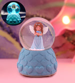 Işıklı Mini Melek Kar Küresi