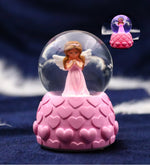 Işıklı Mini Melek Kar Küresi