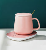 Usb Isıtıcılı 350ml Kupa Bardak Pembe