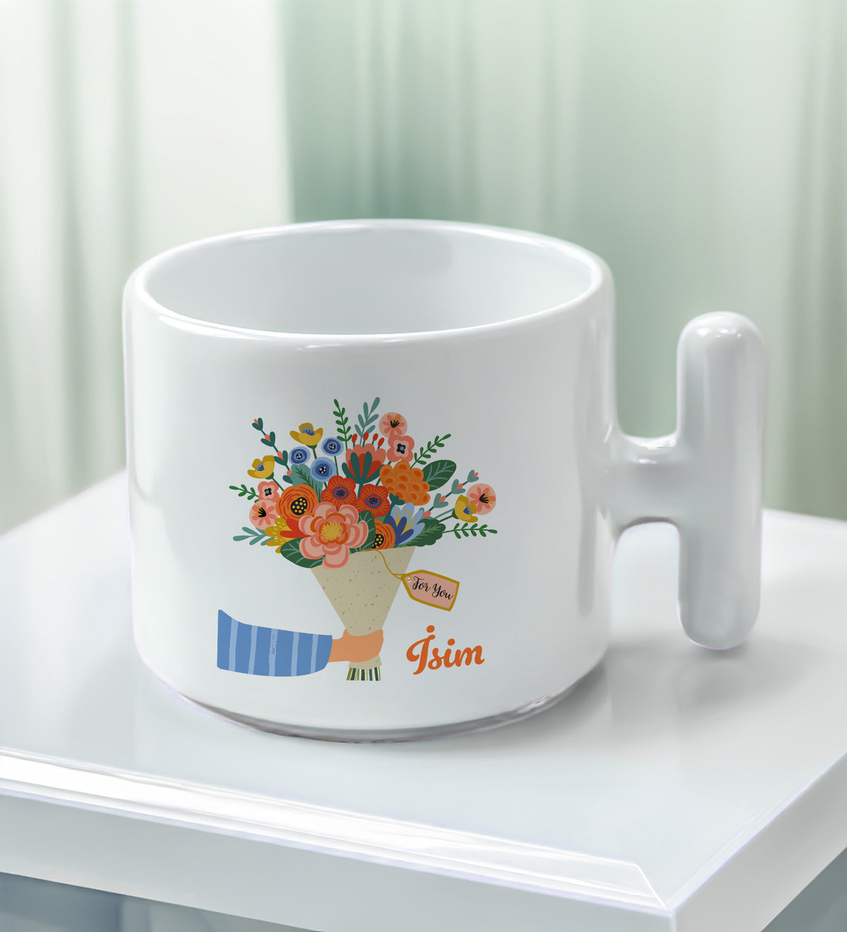 Motto Yastık & Takvim & Dikişli Not Defteri & Kalem & T Kupa Hediye Seti