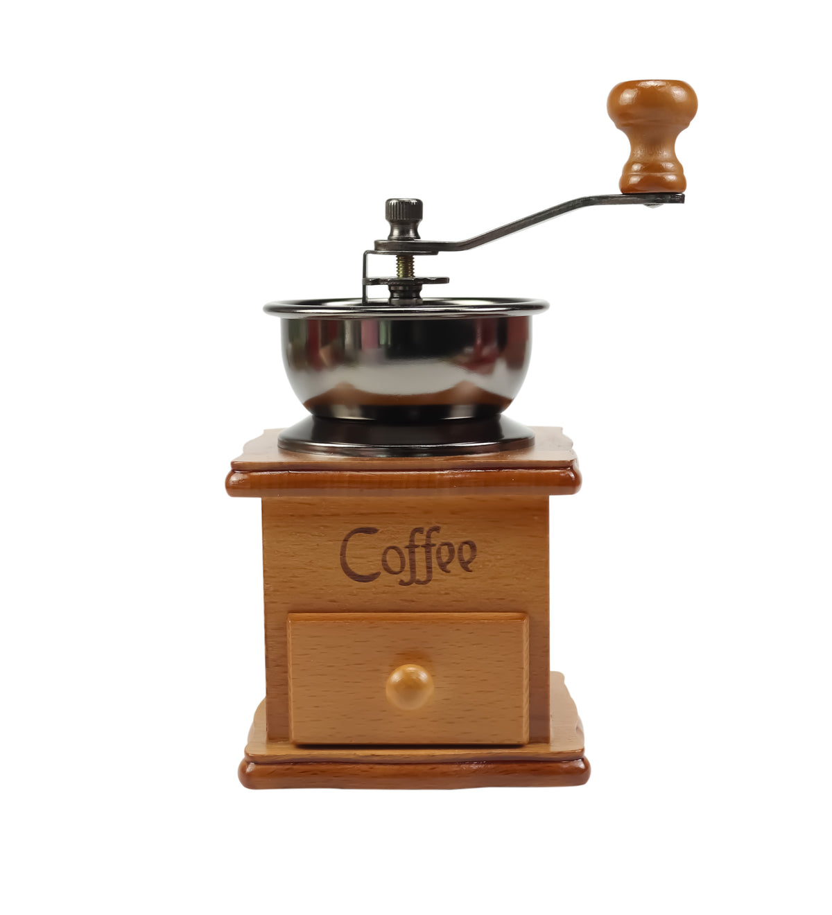 Kahve Öğütücü & Kahverengi Çizgili Porselen Kupa & Çizgili Fincan & Tütsü