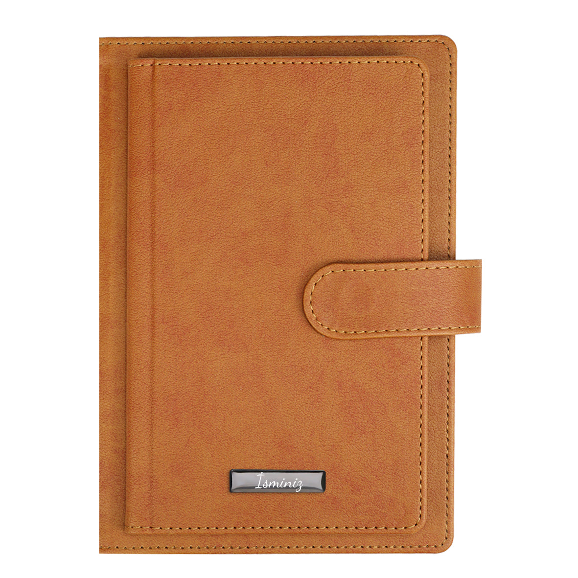 Mıknatıslı Kahverengi Defter & Gold Roller Kalem & Eyüp Sabri Tuncer Tıraş Kolonyası & Kupa & Kahverengi Hakiki Deri Kartlık