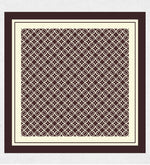 Kahverengi Tasarım Fular