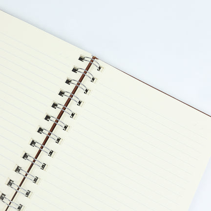Spiralli Kahverengi Tarihsiz Defter