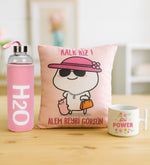 Yastık & Matara & Kupa Hediye Seti