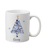 Ahşap Kasalı 2026 Yeni Yıl Tarihli Ajanda & Gümüş Renk Detaylı Beyaz Tükenmez Kalem & Baskılı Kupa & Alerya Premium Filtre Kahve & Kolonya & Ahşap Zeminli Mini Çam Ağacı Hediye Seti