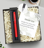 Hediye Kutusunda Kişiye Özel Mat Roller Kalem