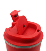 Silikonlu Kırmızı Termos