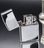 Kişiye Özel Çelik Cep Matarası & Metal Gümüş Renk Tabaka & Zippo Tarzı Çakmak Hediye Seti