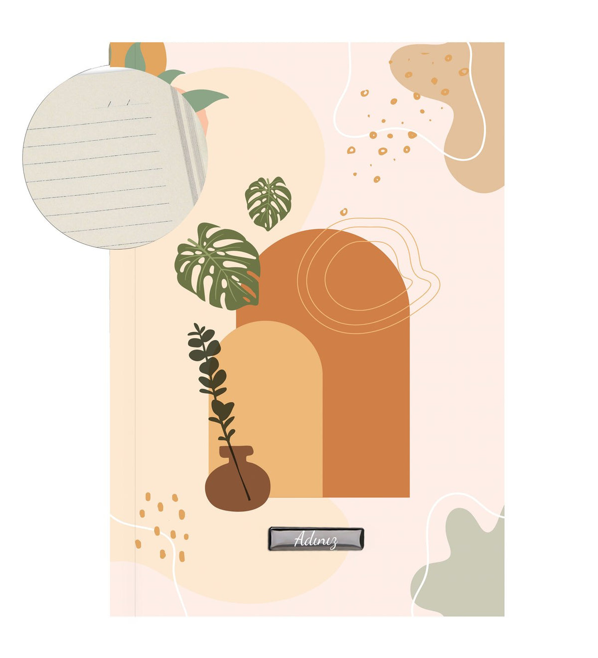 Yeşil Termos & Defter & Serve Deep Uçlu Kalem & Tek İçimlik Kahve & Ayıcık Anahtarlık Hediye Seti