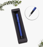 Mavi Roller Kalem & Baskılı Kupa & Individual Blue Parfüm & Mavi İnstagram Çerçeve Hediye Seti