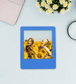 Mavi Roller Kalem & Baskılı Kupa & Individual Blue Parfüm & Mavi İnstagram Çerçeve Hediye Seti