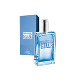 Mavi Roller Kalem & Baskılı Kupa & Individual Blue Parfüm & Mavi İnstagram Çerçeve Hediye Seti