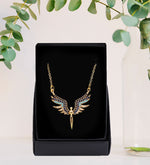 Termos & T Kupa & Melek Kolye & Kadın Parfümü Hediye Seti