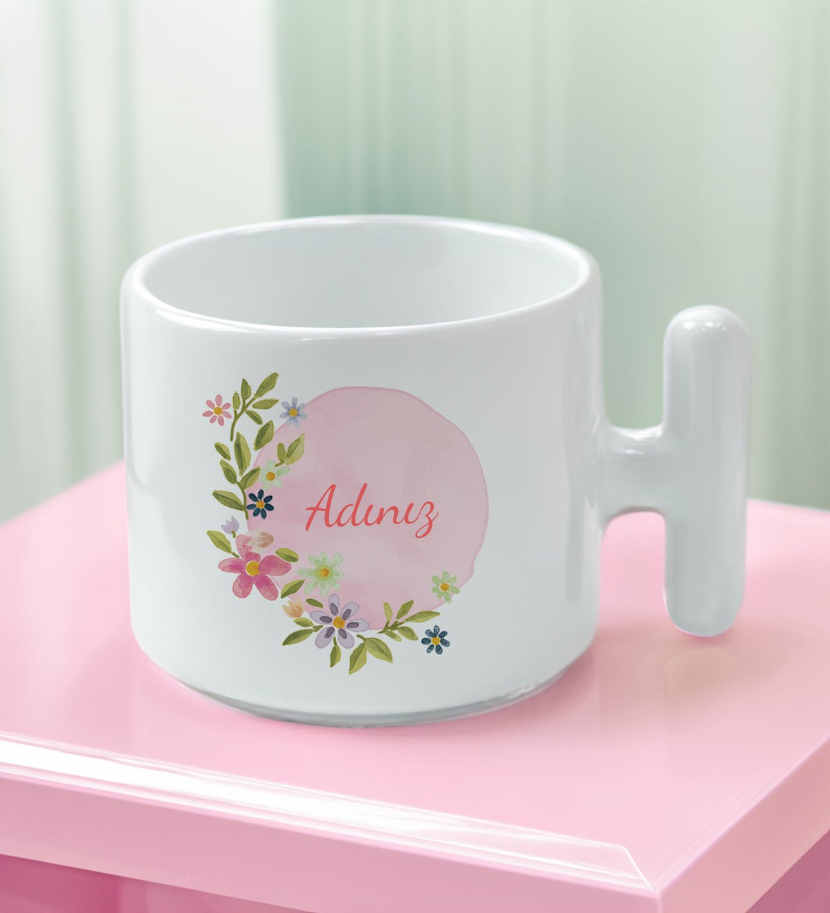 Termos & T Kupa & Melek Kolye & Kadın Parfümü Hediye Seti