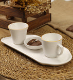 Türk Kahvesi & Kiraz Çiçeği Kolonyası & Pembe Şal & Türk Kahvesi Sunum Seti