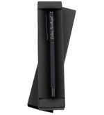 Kişiye Özel Suni Deri Cüzdan & Siyah Mat Kalem & Siyah Kemer & Siyah Defter & Siyah Tesbih & Harf Kupa Hediye Seti