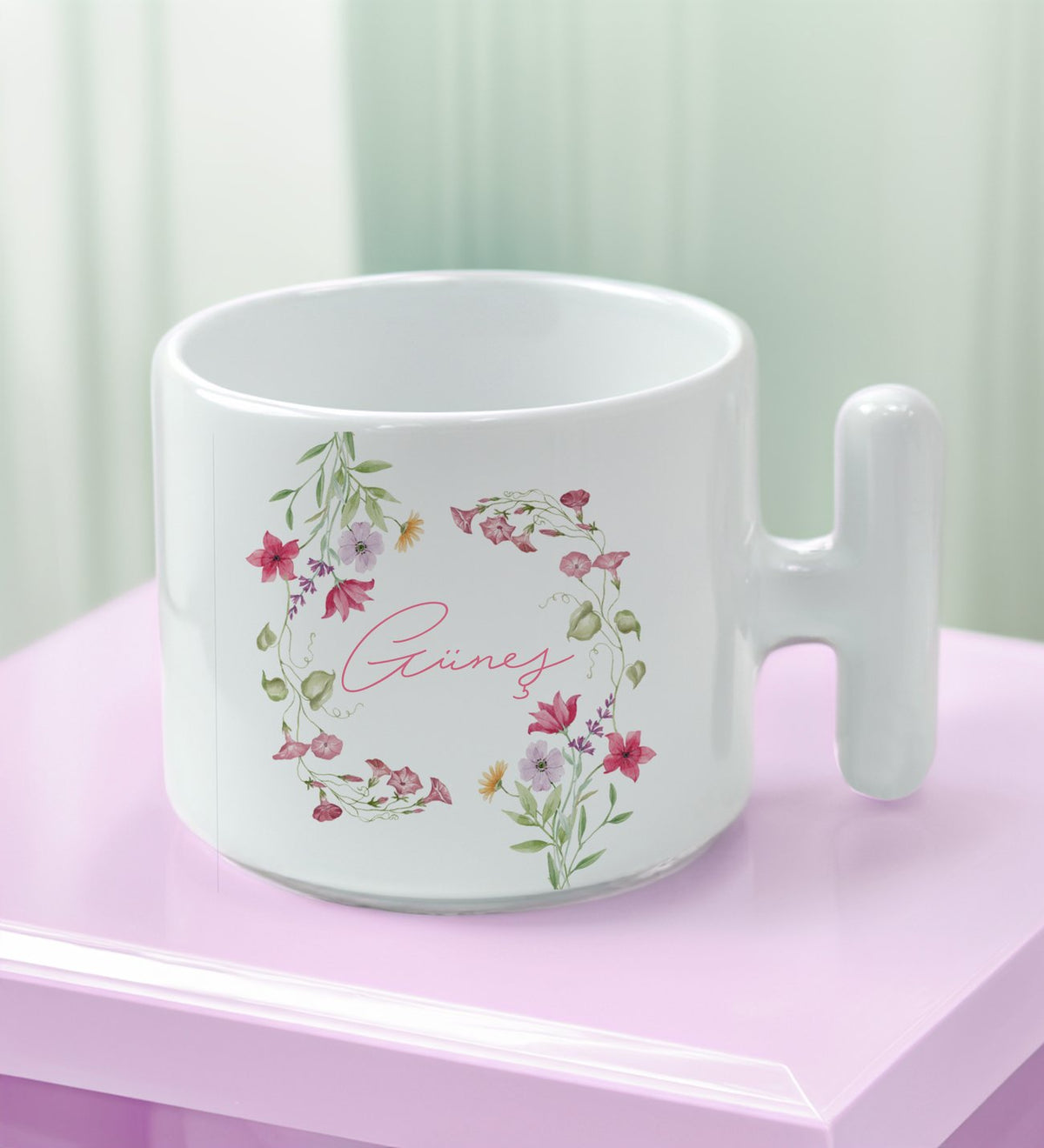 Kişiye Özel T Kupa & Anahtarlık Hediye Seti