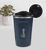 Dereceli Lacivert Termos & Paspartu Çerçeve & Kartlık & Armani Lacivert Kordon Saat