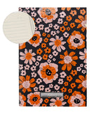 Kişiye Özel Turuncu Tasarım Defter & Gümüş Renk Detaylı Turuncu Tükenmez Kalem & T Kupa & Bambu Kapaklı Kavanozda Bitki Çayı & Çay Demleme Aparatı & Kraft Kutulu Mum Hediye Seti