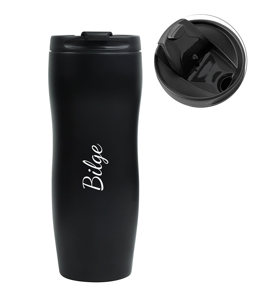 Kişiye Özel Çelik Termos & Spiralli Yeni Yıl Tarihli Ajanda & Çilek Kokulu Bardak Mum & Alerya Yılbaşı Premium Filtre Kahve & Lavi Çikolata & Roller Kalem