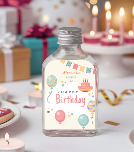 Trendmiya Doğum Günü Temalı Kolonya 100ml