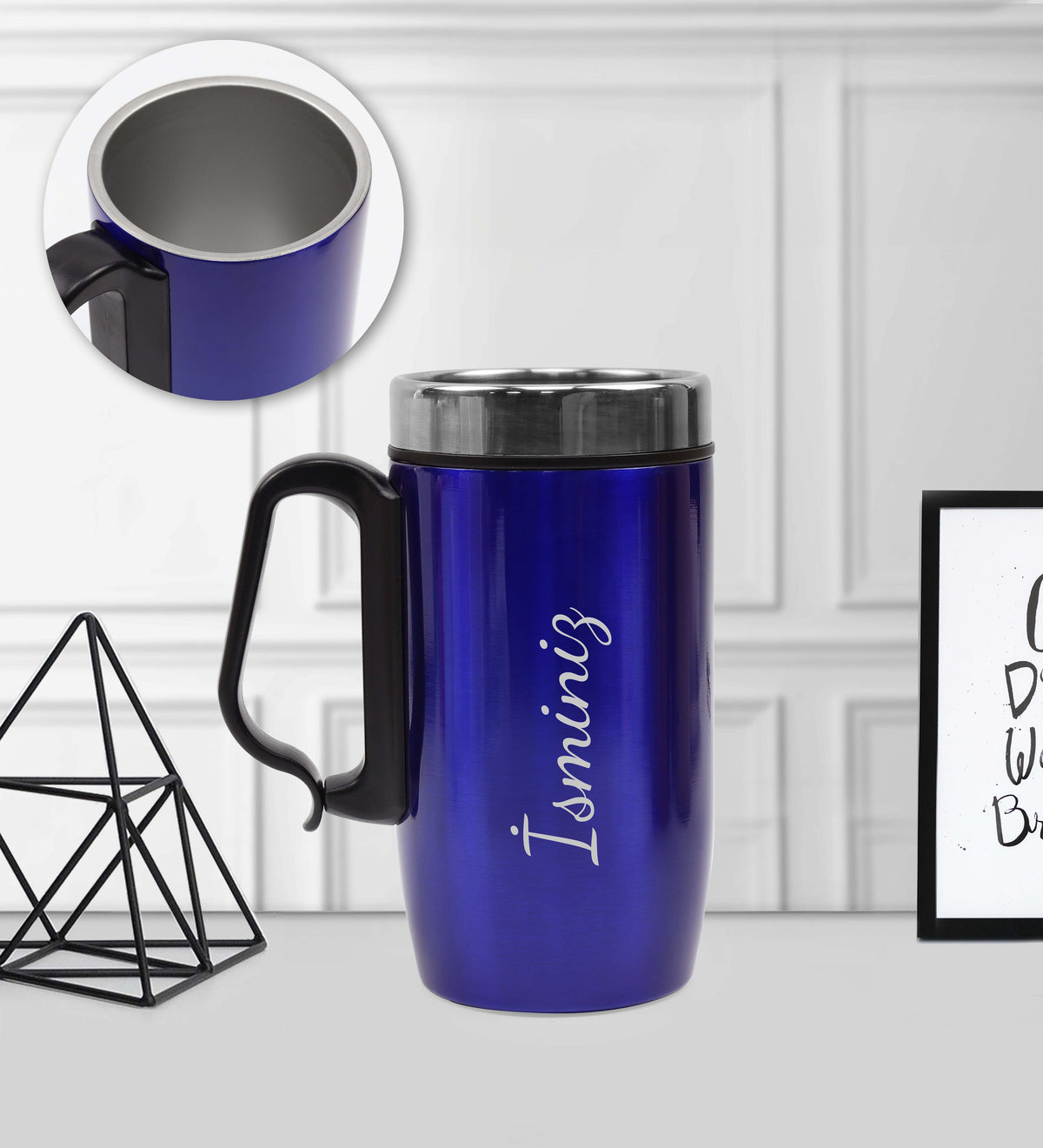 Kutulu Defter Kalem Seti & Çelik Termos Hediye Seti