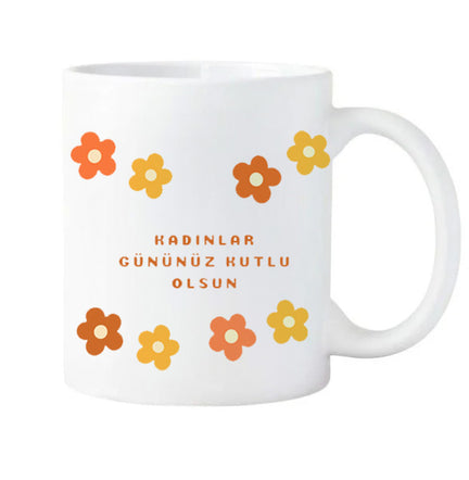 Kadınlar Günü Tasarım Kupa
