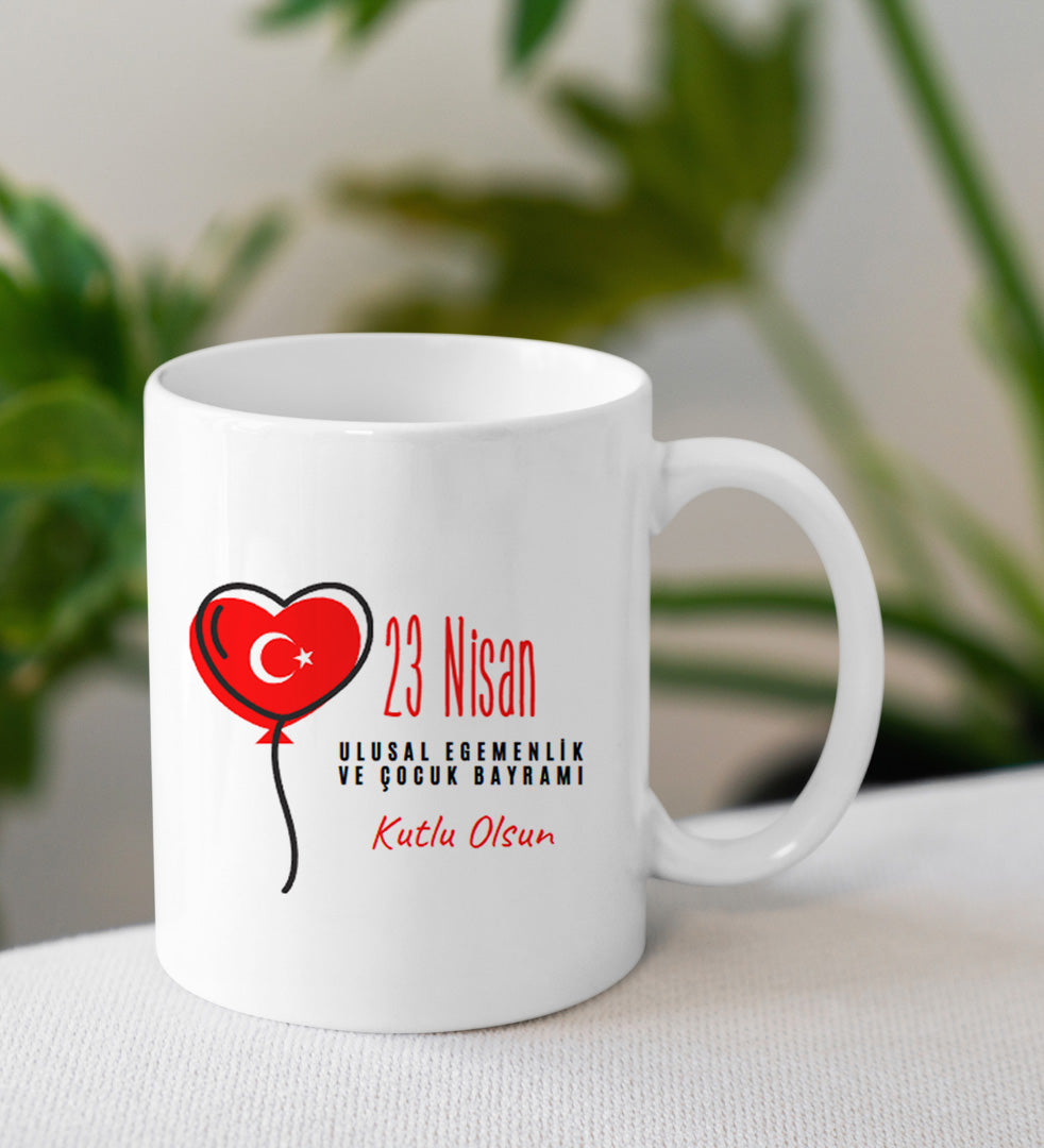 Godiva Çikolata & Matara & Türk Bayrağı & Kupa 23 Nisan Hediye Seti