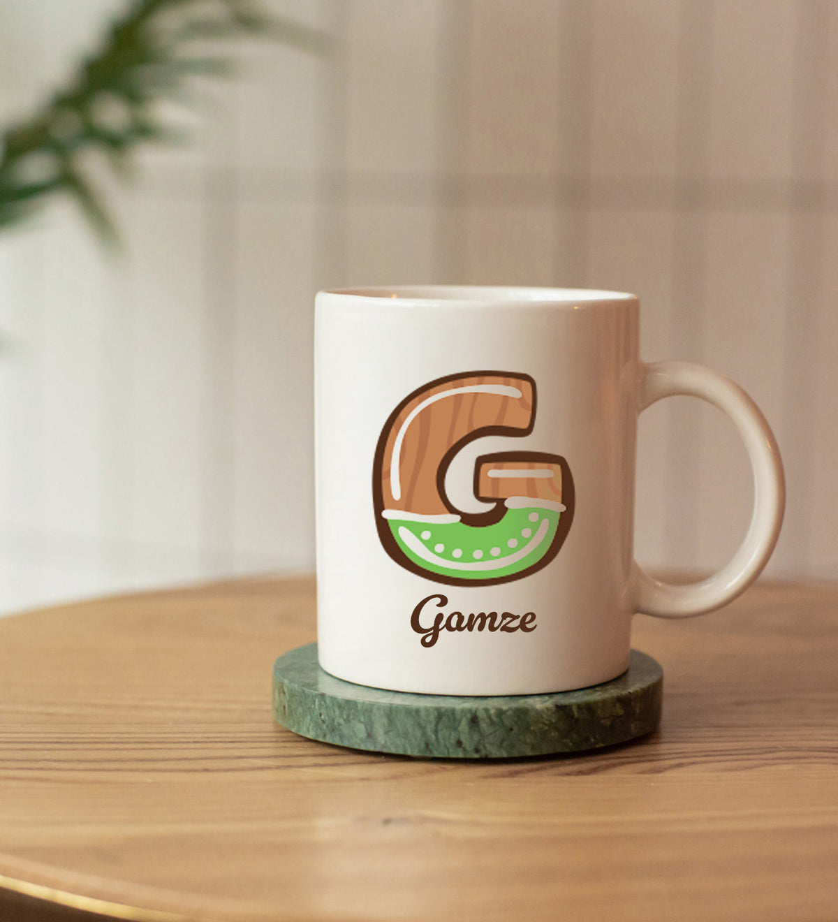 Avokado Yastık & Fotoğraflı Kalemlik & Kupa Hediye Seti