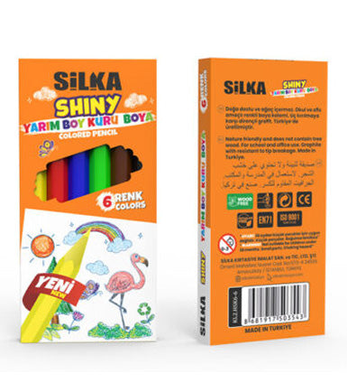 Silka 6'lı Kuru Boya