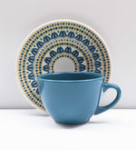 1000 ml Cam Matara & Bitki Çayı & Seramik Çay Fincanı Hediye Seti