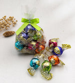 2'li Porselen Fincan & 200 ml Trendmiya Kolonya & Lavi Çikolata & Selamlıque Hediye Seti