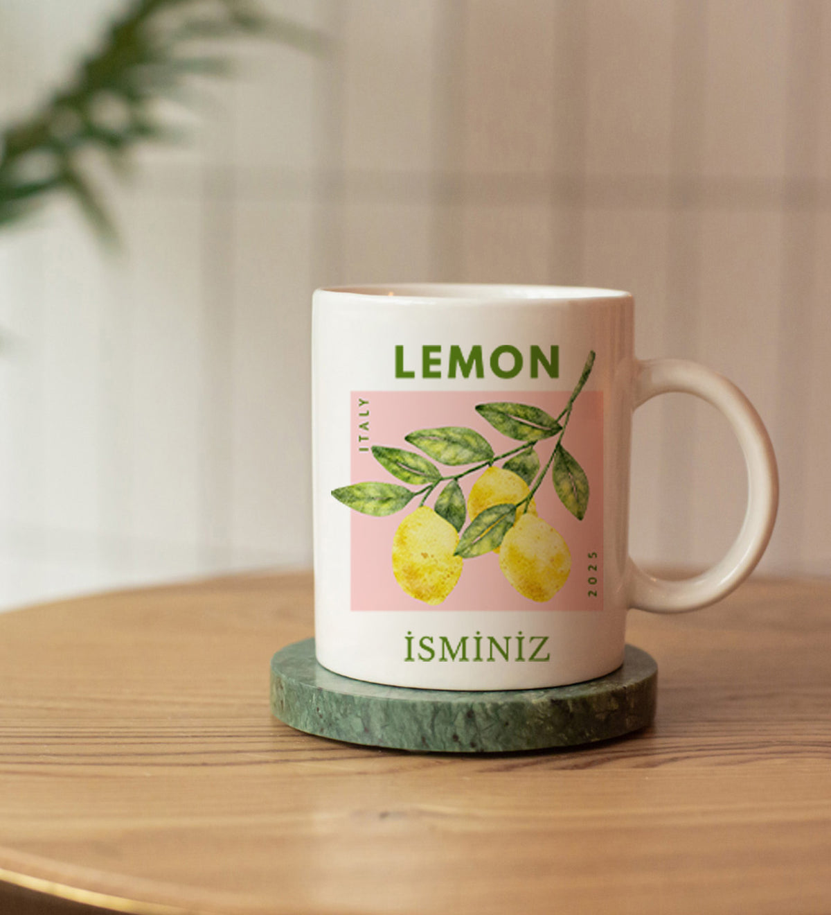 Avokado Yastık & Planner & Kupa & Kalem Hediye Seti