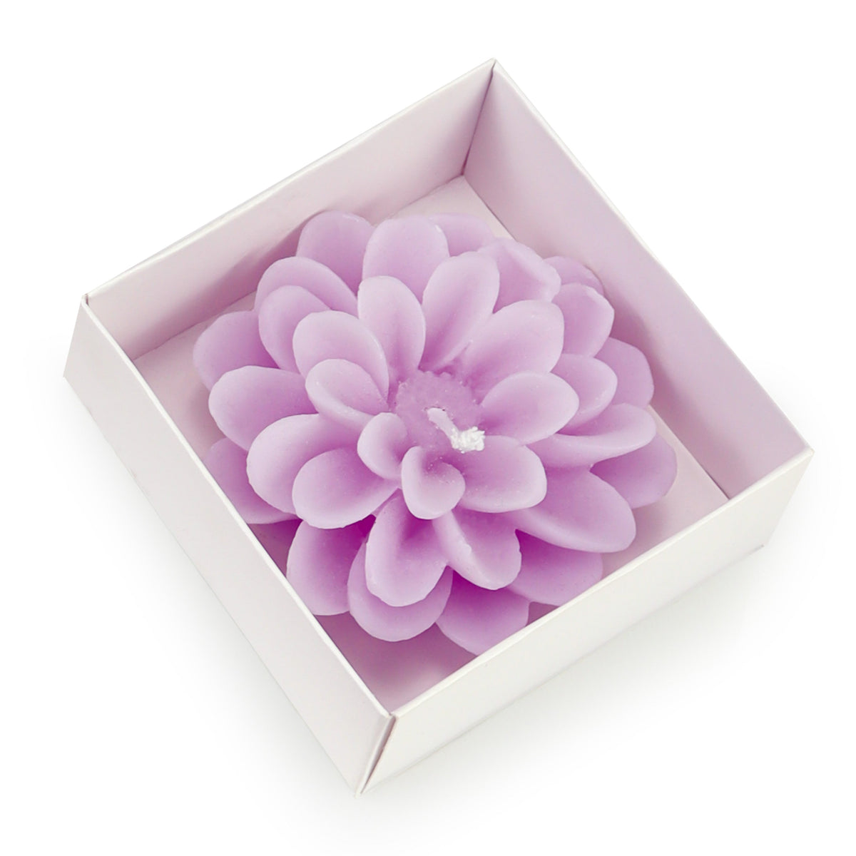 Lavanta Fular & 2'li El Yapımı Kupa & Lotus Mum Hediye Seti
