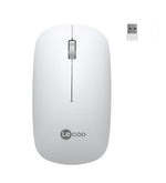 Lecoo WS214 Kablosuz Optik Mouse Beyaz