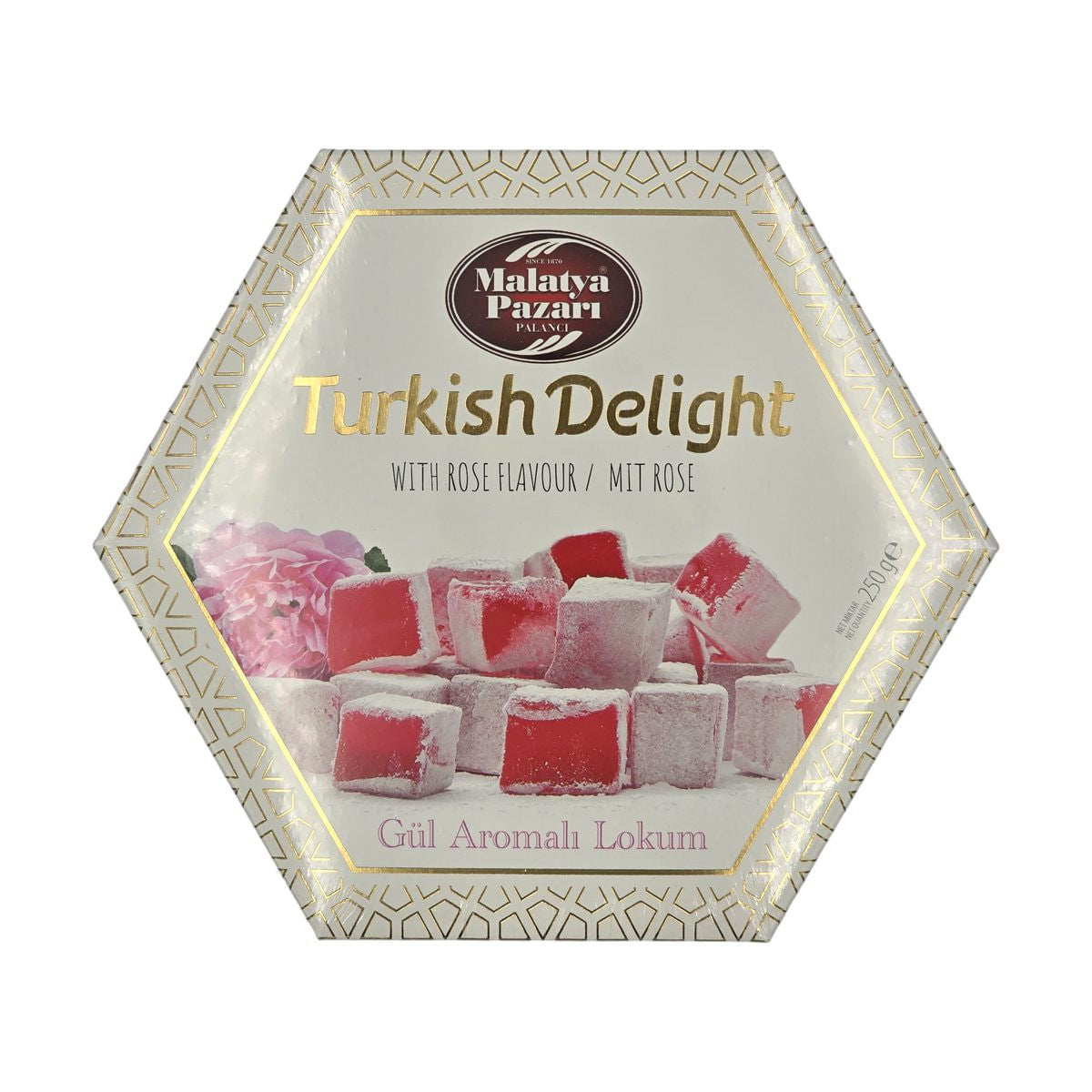 Malatya Pazarı Gül Aromalı Lokum