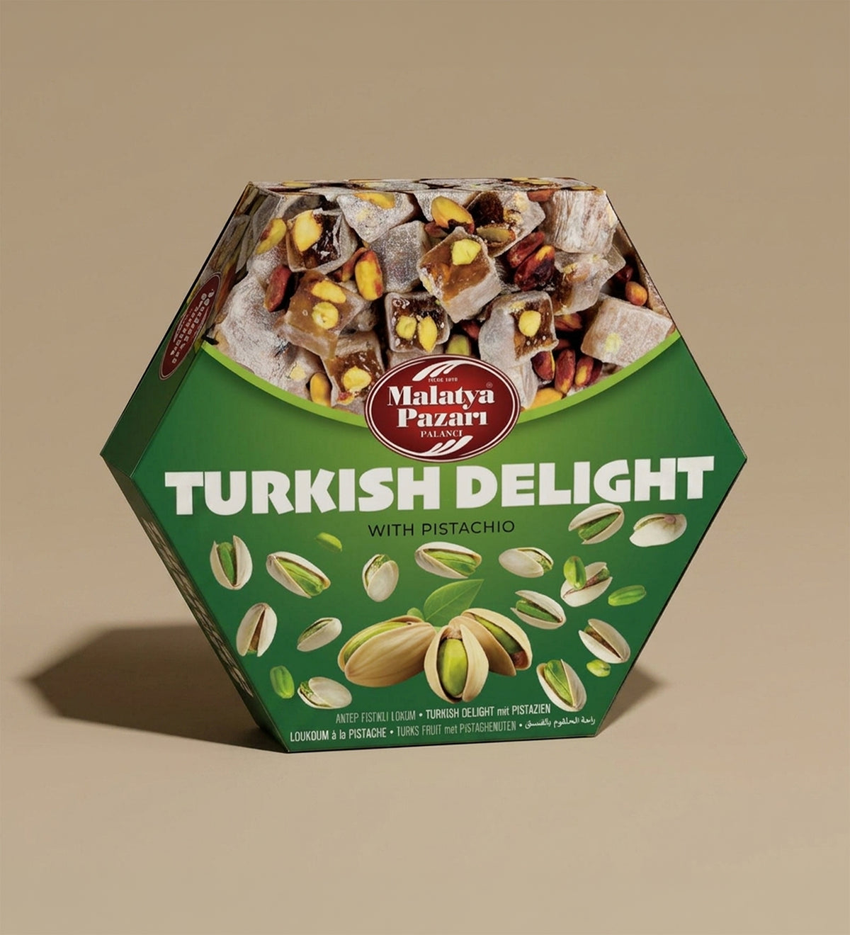 Malatya Pazarı Antep Fıstıklı Lokum