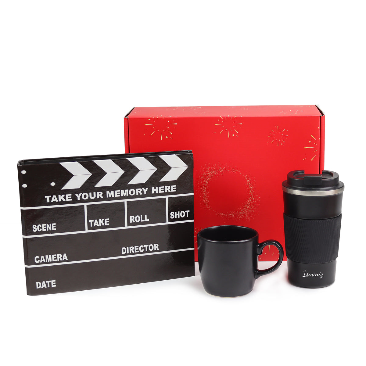 Kişiye Özel Klaket Albüm & Termos & Kupa Hediye Kutusu