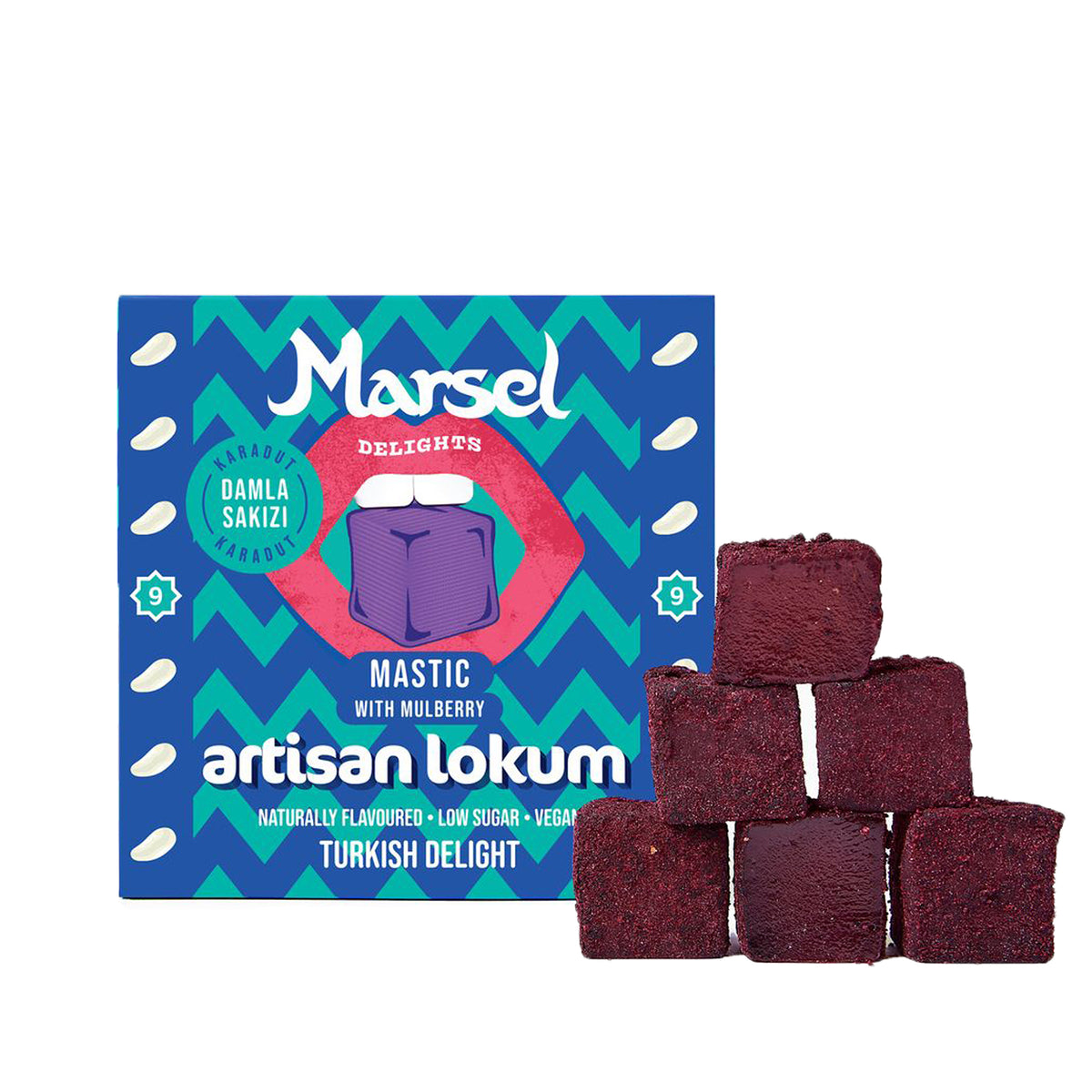 2 li Fincan & Lokum & Türk Kahvesi Hediye Seti